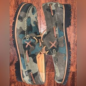 Ralph Lauren Polo shoes camo - size 12